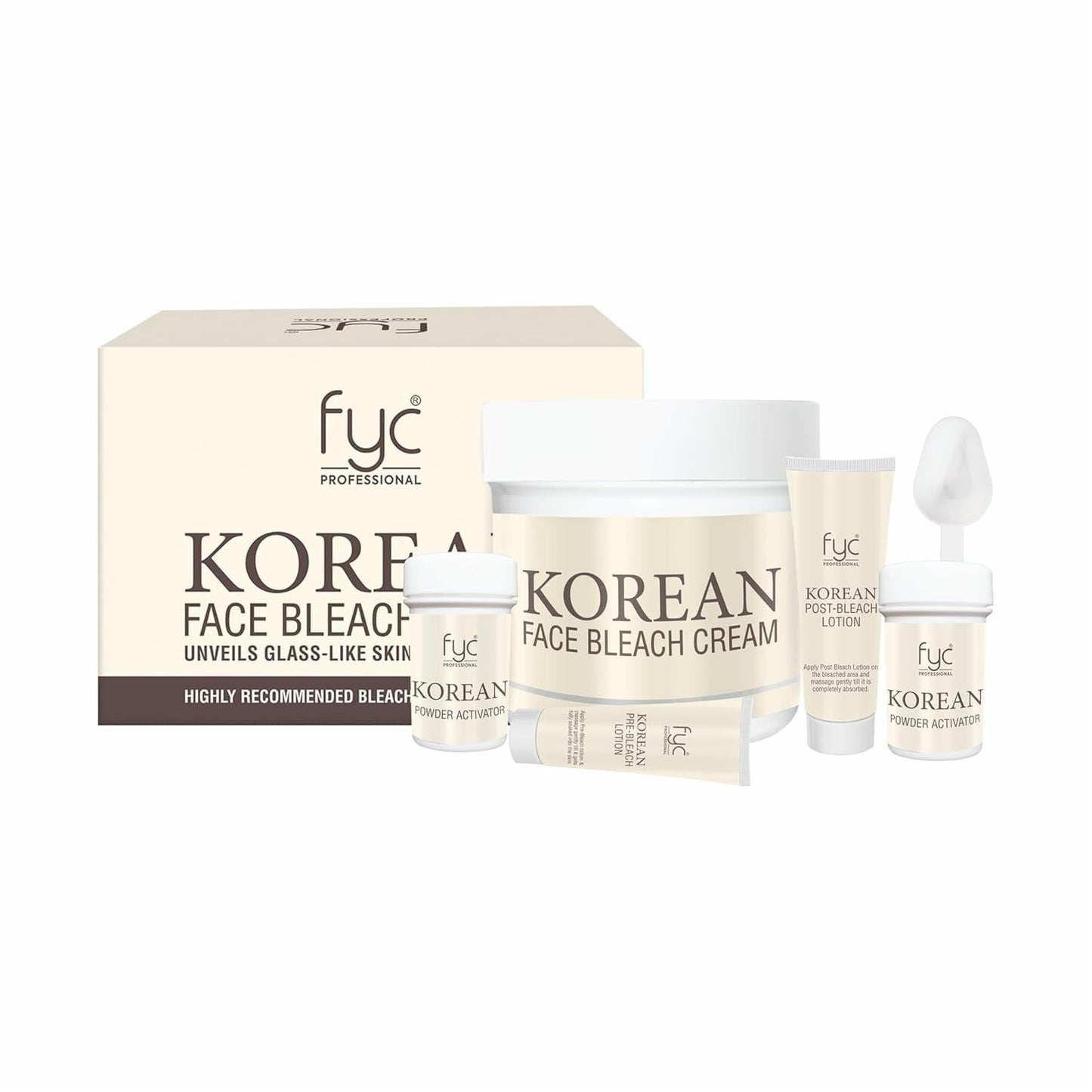 FYC Proffessional Korean Face Bleach Cream - 270 Gms