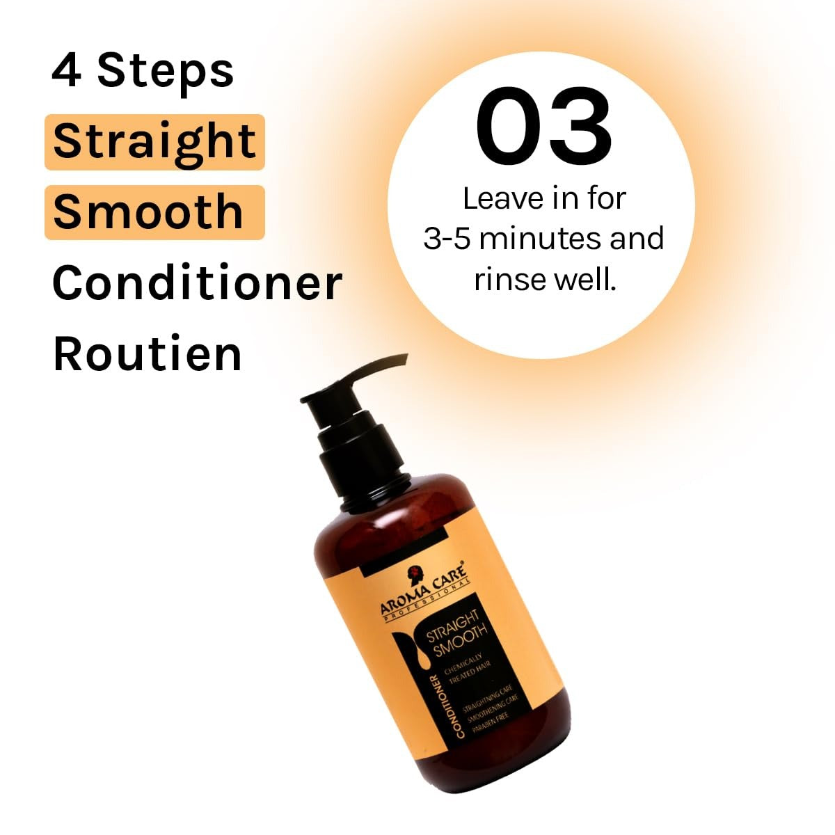 Aroma Care Straight Smooth Conditioner for Frizz Control & Silky Hair - 300 ml