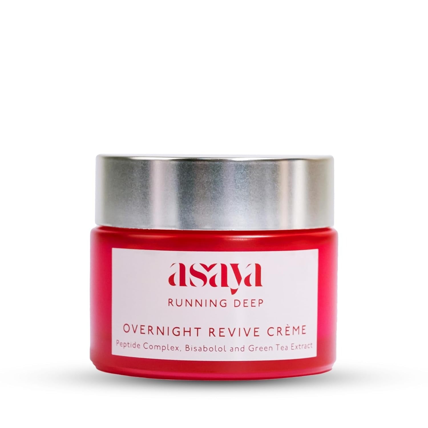 Asaya Running Deep Over Night Revive Cream With Peptides & Bisabolol - 50 ml