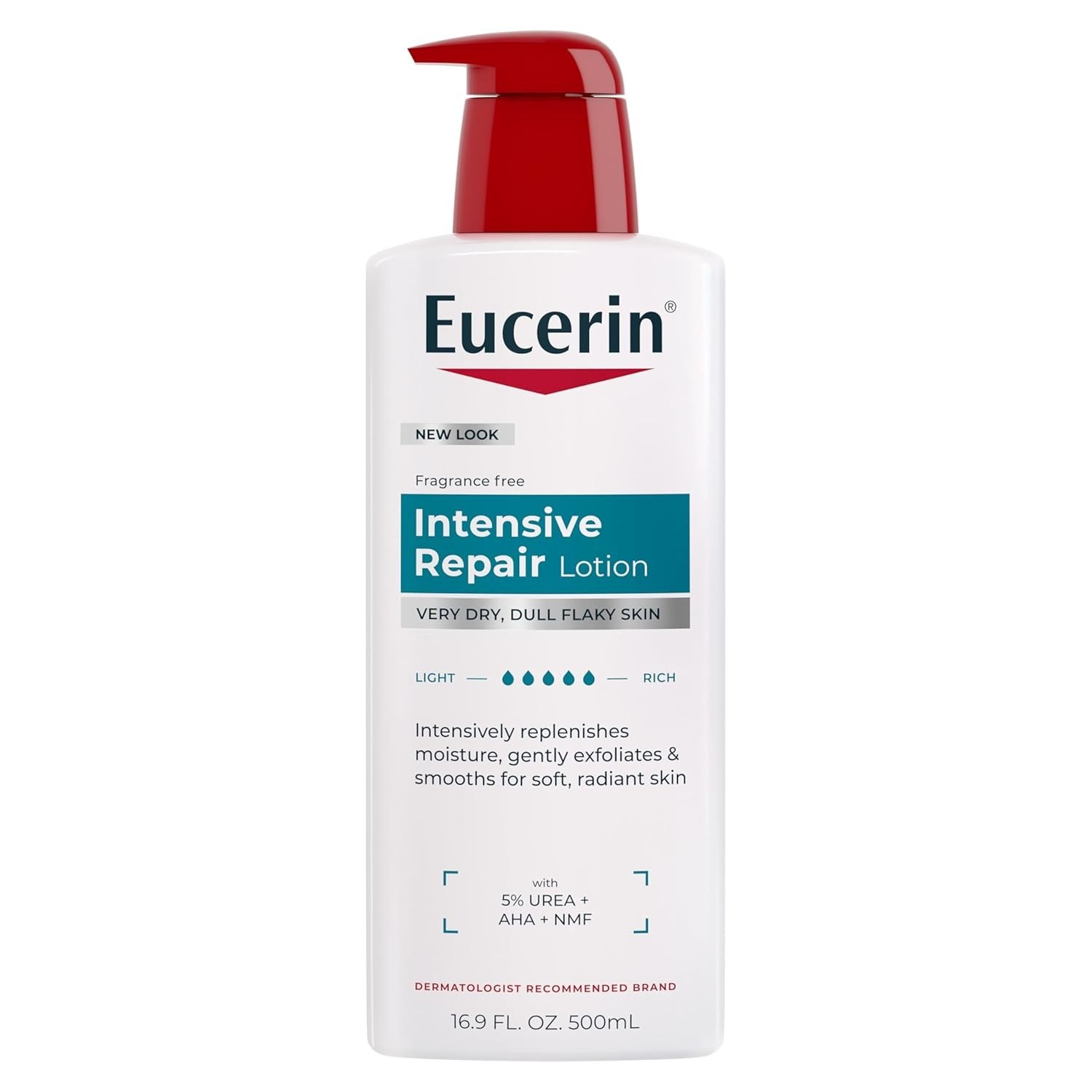 Eucerin Intensive Repair Lotion Use After Washing With Hand Soap - 500 ml