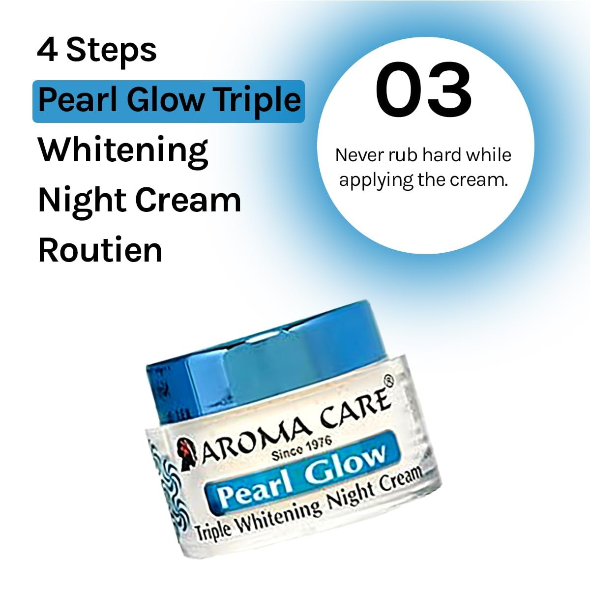 Aroma Care Pearl Glow Night Cream - 15 Gms
