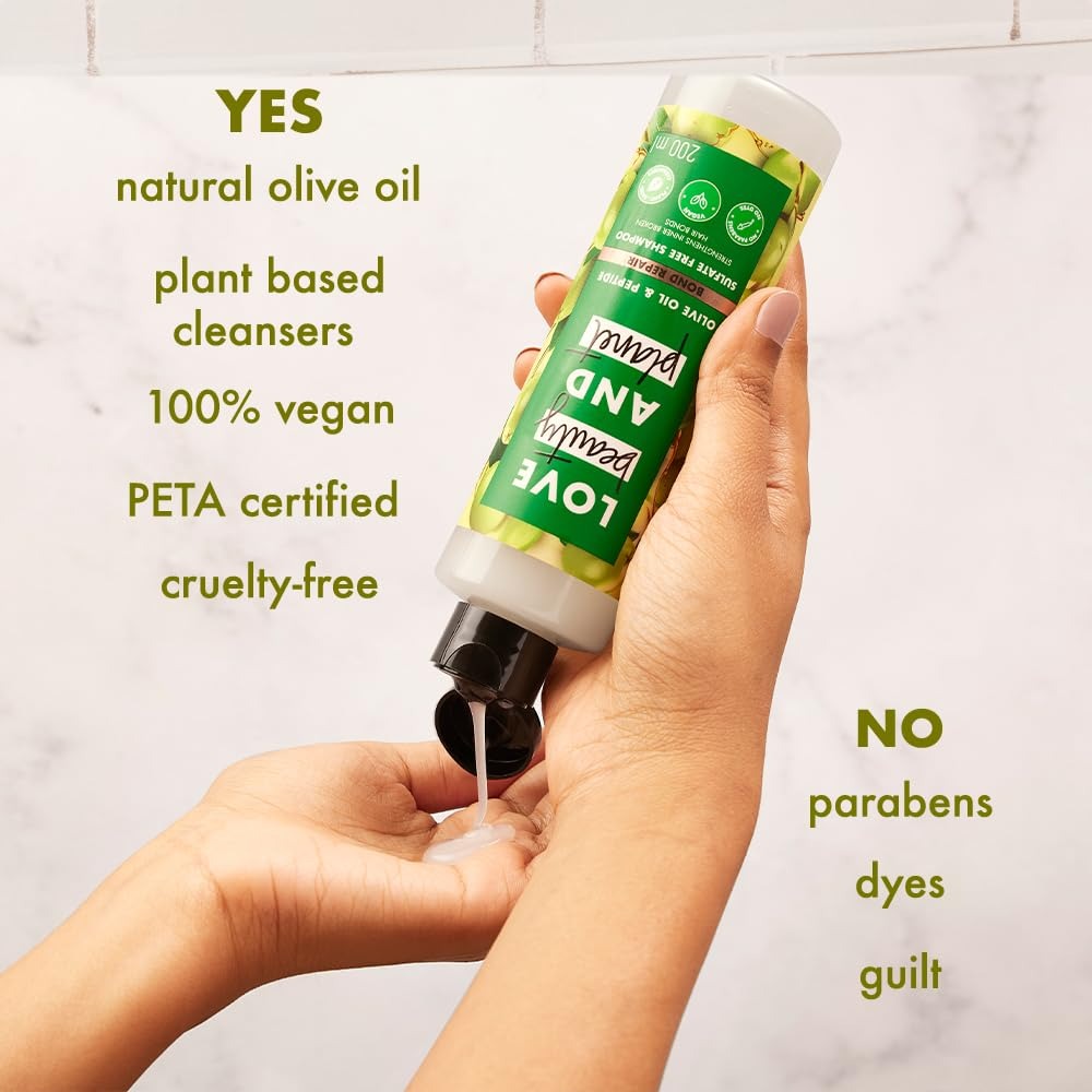 Love Beauty & Planet Olive Oil & Peptide Bond Repair Shampoo - 400 ml