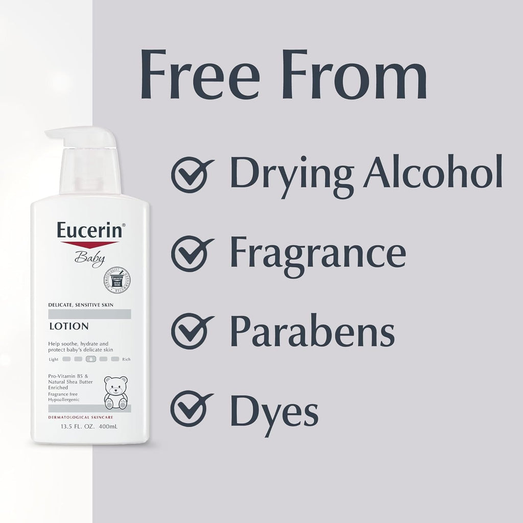 Eucerin Gentle Baby Body Lotion - 400 ml