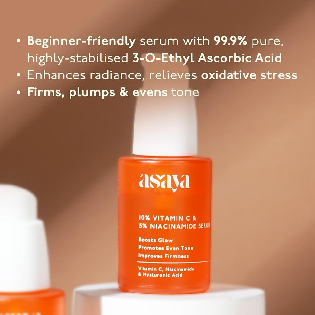 Asaya 10% Vitamin C , With 5% Niacinamide Face Serum - 30 ml