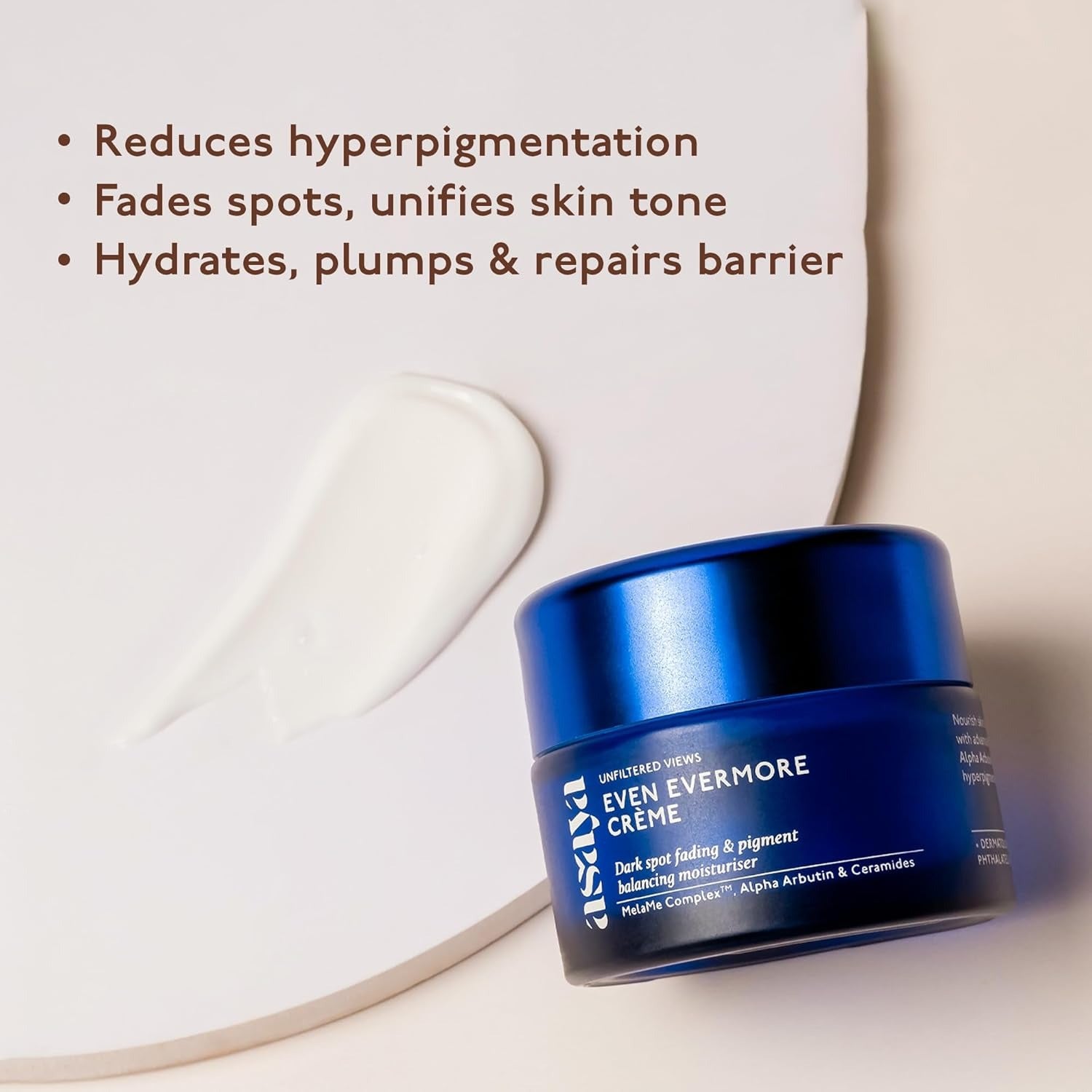 Asaya Even Ever More Ceramides Moisturizer with Alpha Arbutin - 50 Gms