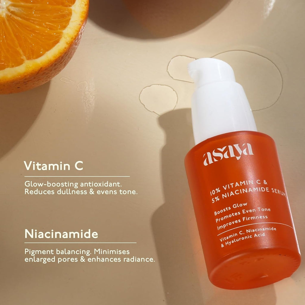 Asaya 10% Vitamin C , With 5% Niacinamide Face Serum - 30 ml