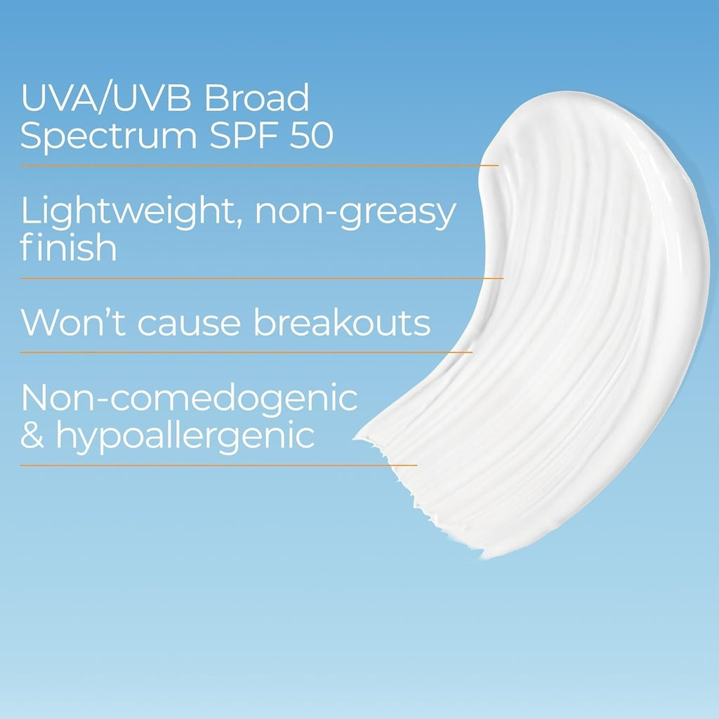 Eucerin Clear All Skin Sun Oil Control SPF 50 Face Sunscreen Lotion with Oil Absorbing Minerals - 75 ml