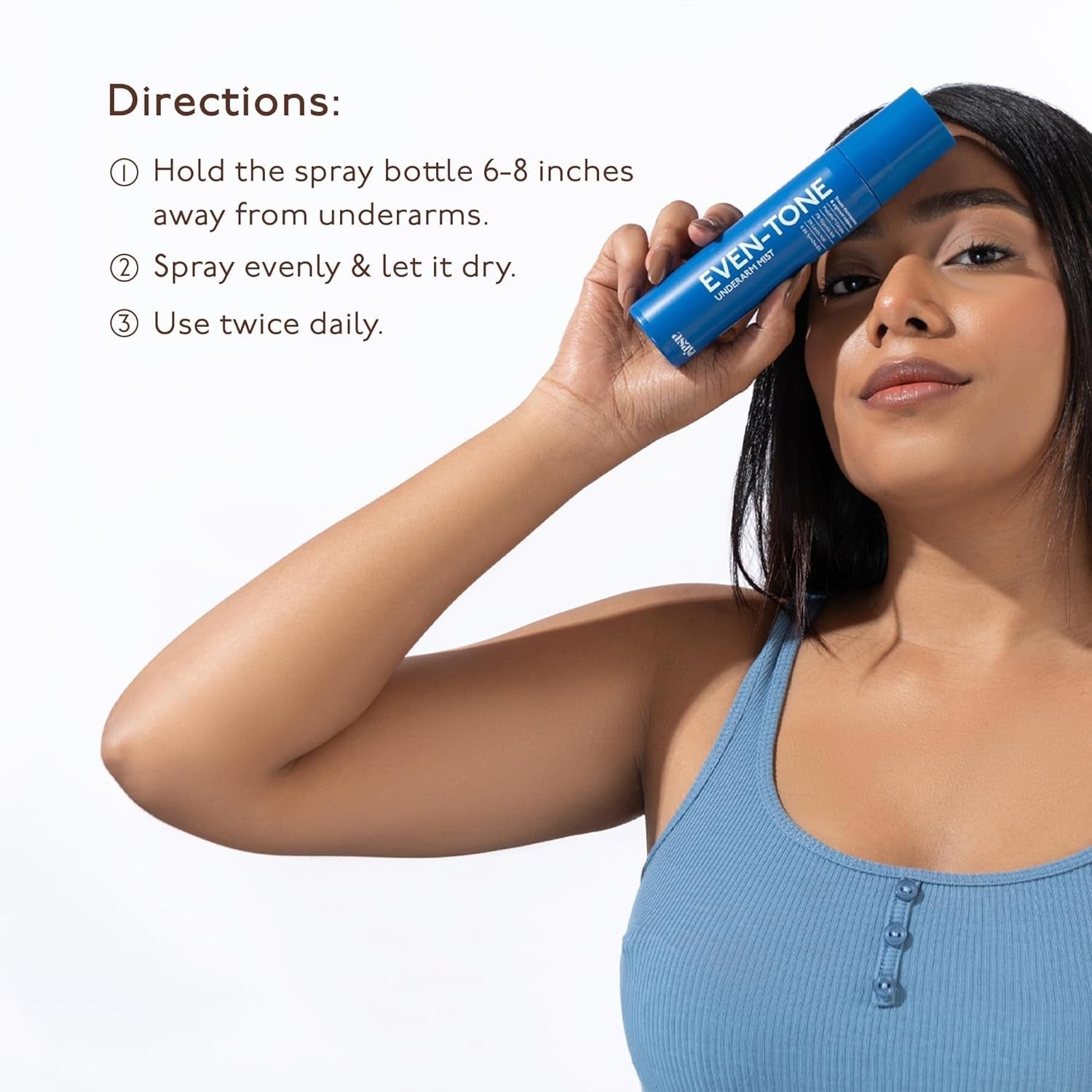 Asaya Even Tone Underarm Mist Sweet Vanilla for Underarm Pigmentation Removal & Odour Control - 100 ml