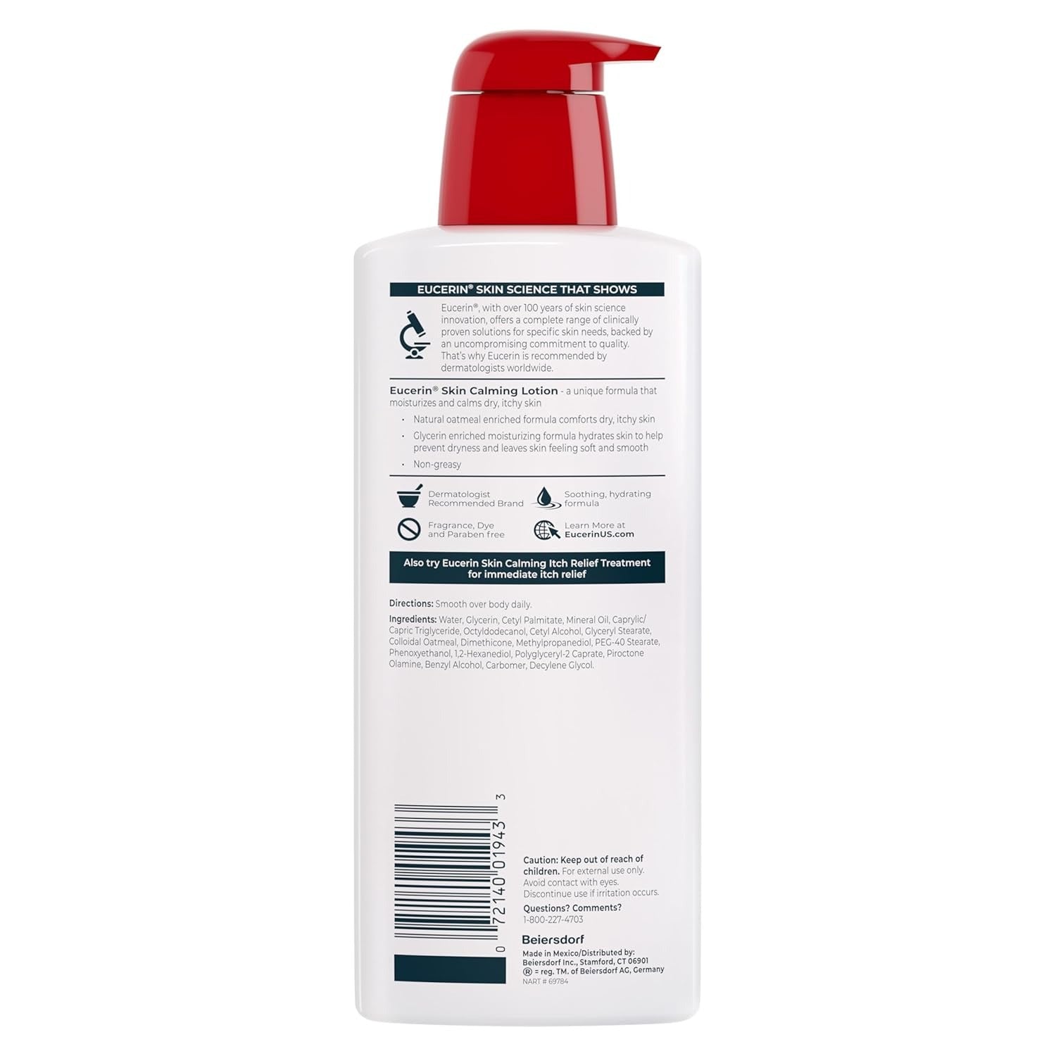 Eucerin Skin Calming Body Lotion - 500 ml