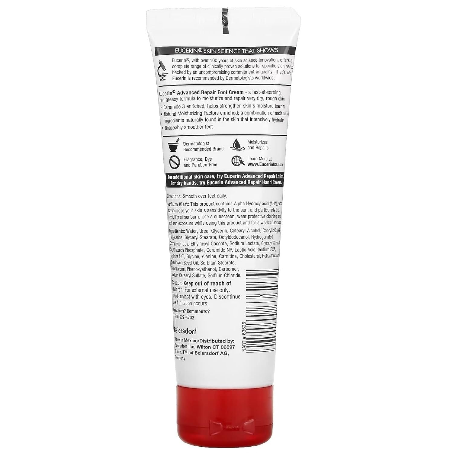 Eucerin Advanced Intensive Repair Foot Cream - 85g