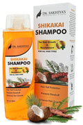 Dr. Sakhiya’s Shikakai Shampoo For Hair Growth & Nourishment - 200 ml