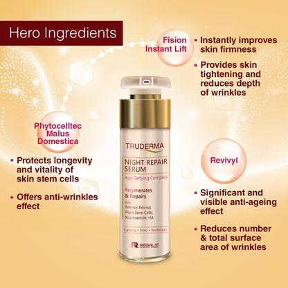 Regaliz Truderma Night Repair Serum - 50 ml