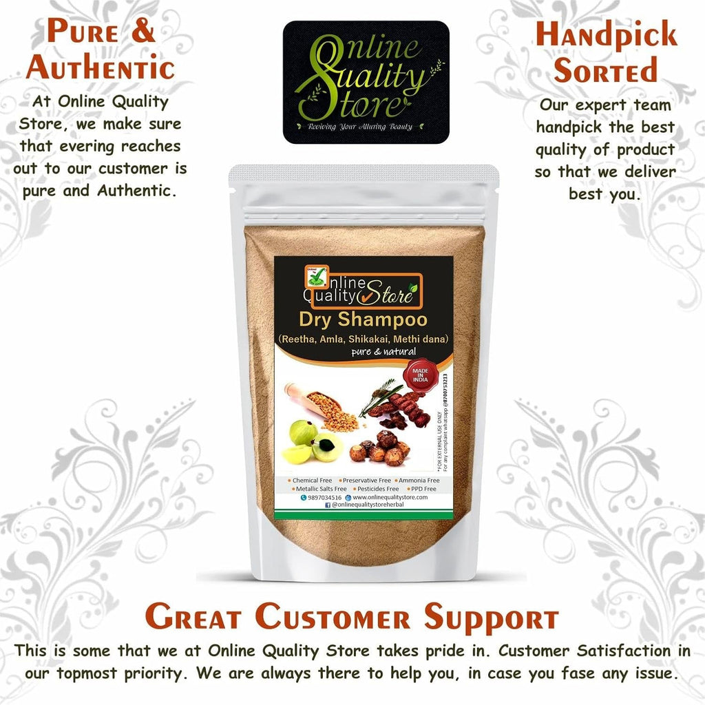 Online Quality Store Natural Hair Shampoo Powder - 900 Gms