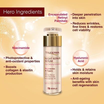 Regaliz Truderma Night Repair Serum - 50 ml