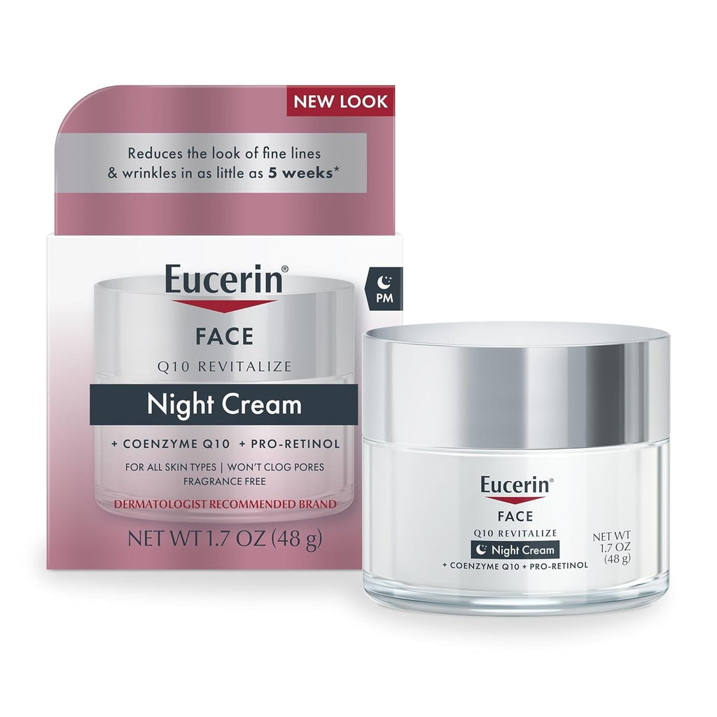 Eucerin Face Q10 Revitalize Anti Wrinkle  Night Cream - 48 Gms