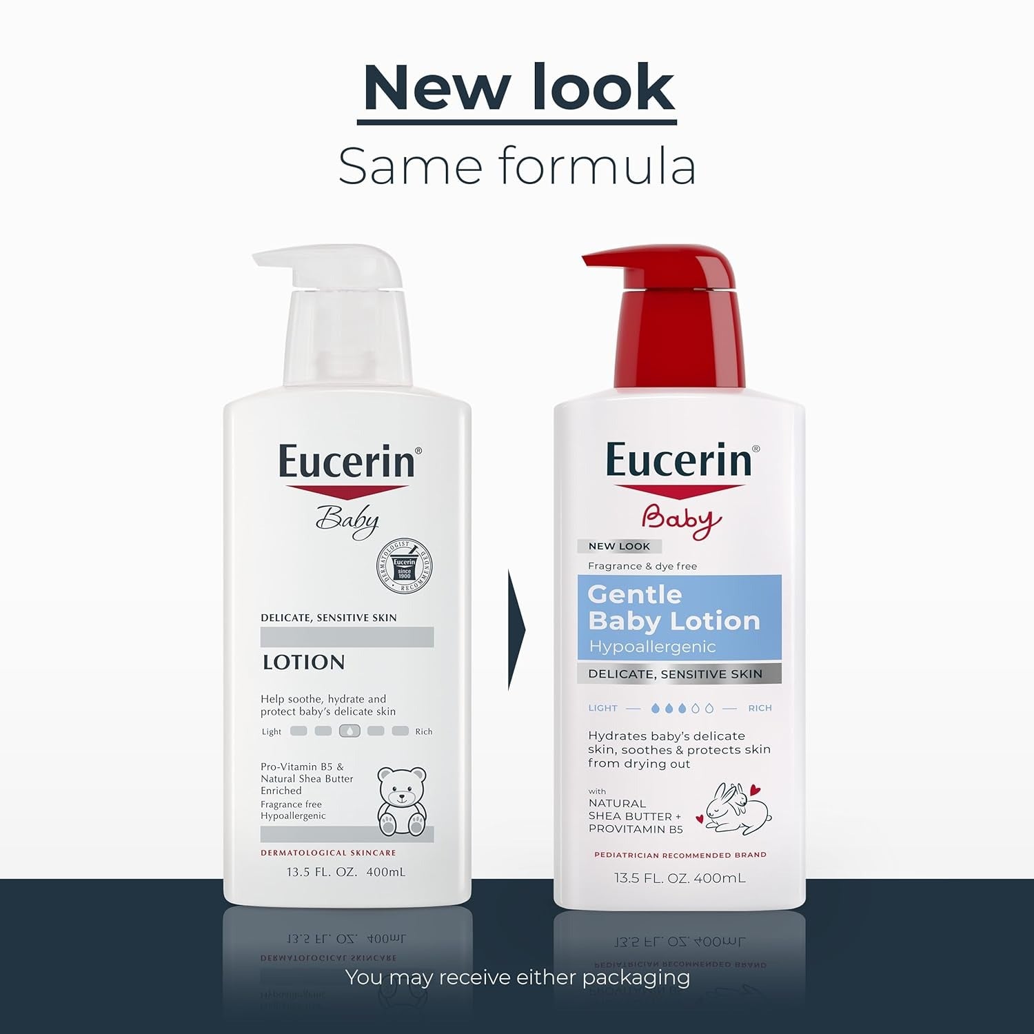 Eucerin Gentle Baby Body Lotion - 400 ml