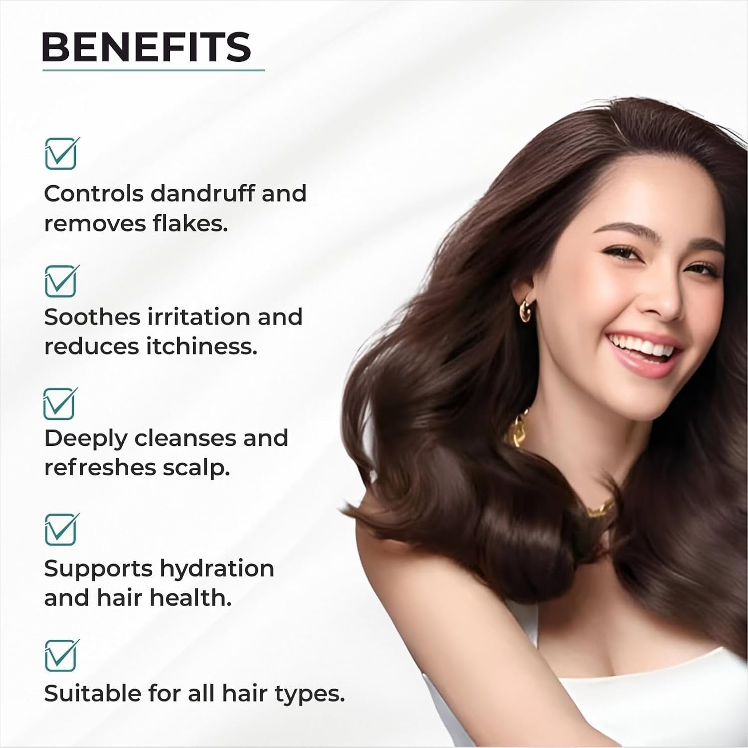 Dr. Sakhiya’s Anti Dandruff Shampoo with V Chem Sil & Amino Acids - 120 ml