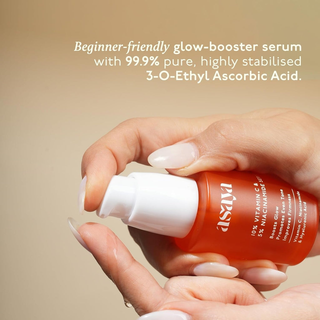 Asaya 10% Vitamin C , With 5% Niacinamide Face Serum - 30 ml