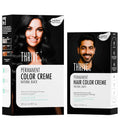 ThriveCo Permanent Natural Black  Hair Color Creme Combo for Men & Women