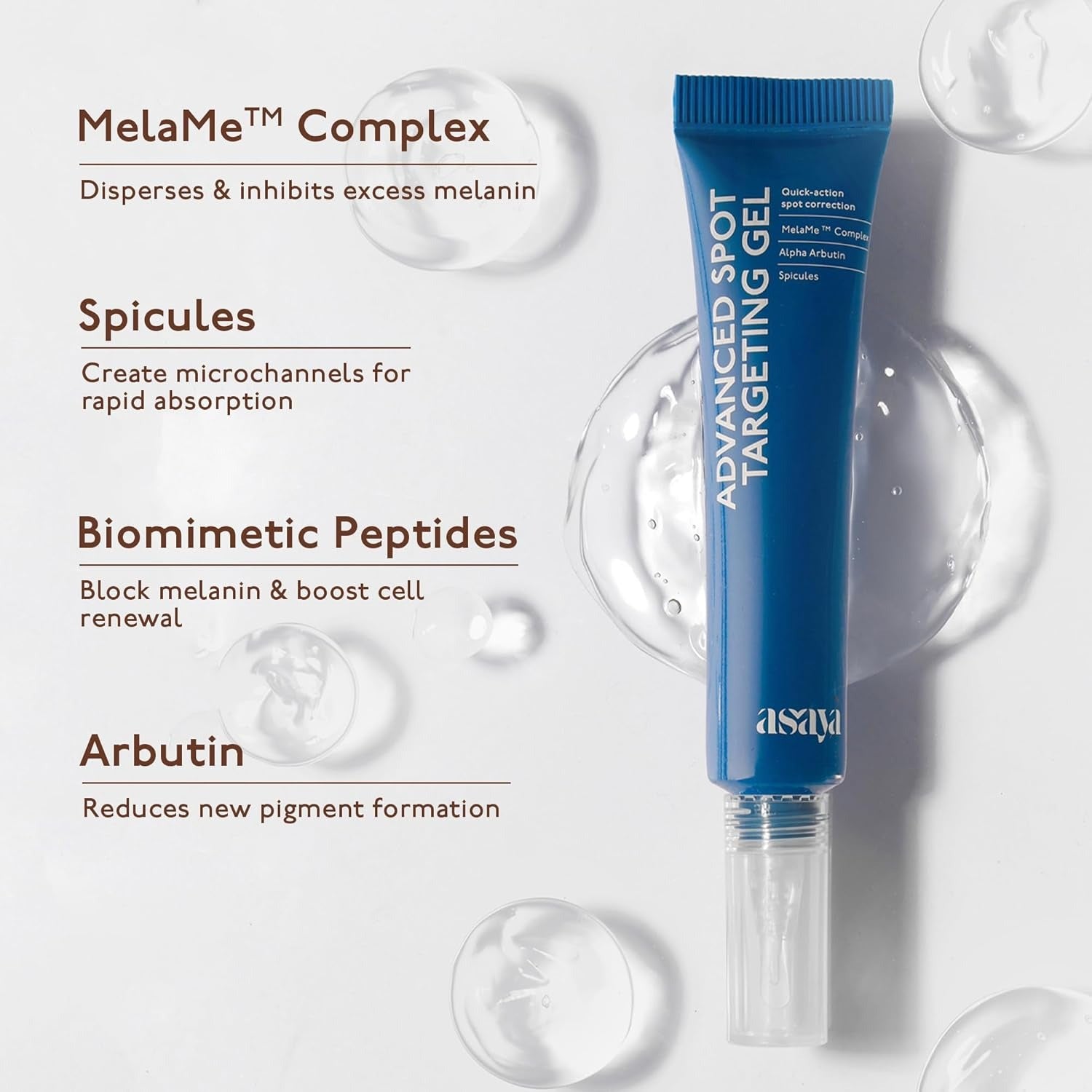Asaya Advanced Dark Spot Targeting Face Gel - 15 Gms