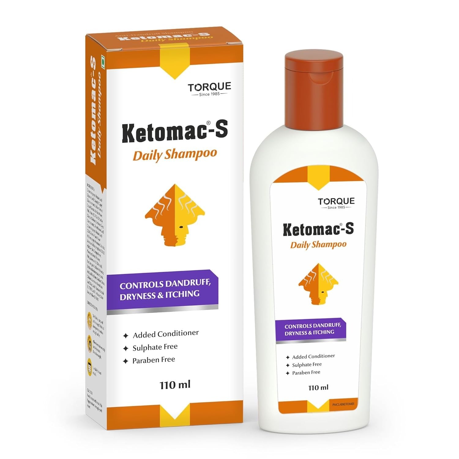 Ketomac-S Daily Hair Shampoo - 110 ml