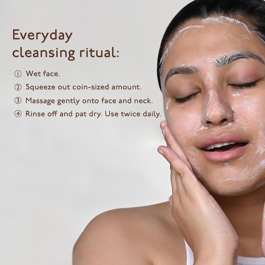 Asaya Detan Face Wash With Glycolic Acid, Berry Extract & Manjistha - 100 ml