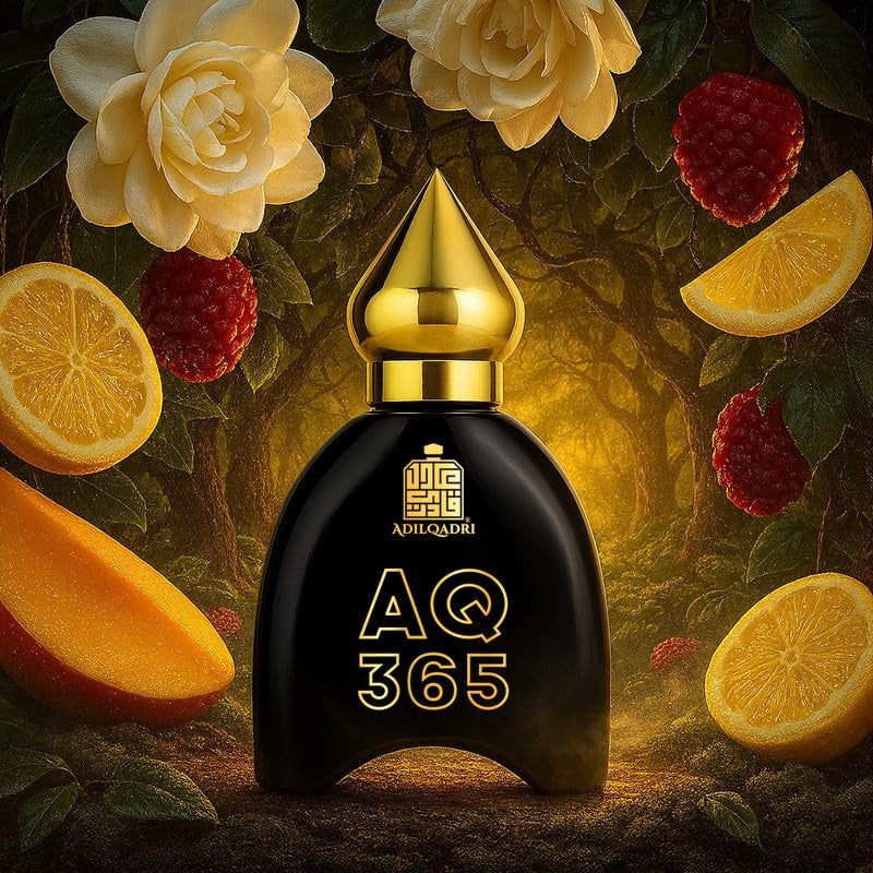 Adilqadri Aq 365 Attar for Men & Women with Citrus, Jasmine & Amber Long Lasting, Fresh air Fragrance