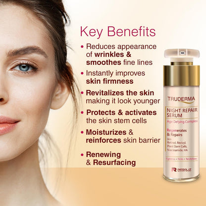 Regaliz Truderma Night Repair Serum - 50 ml
