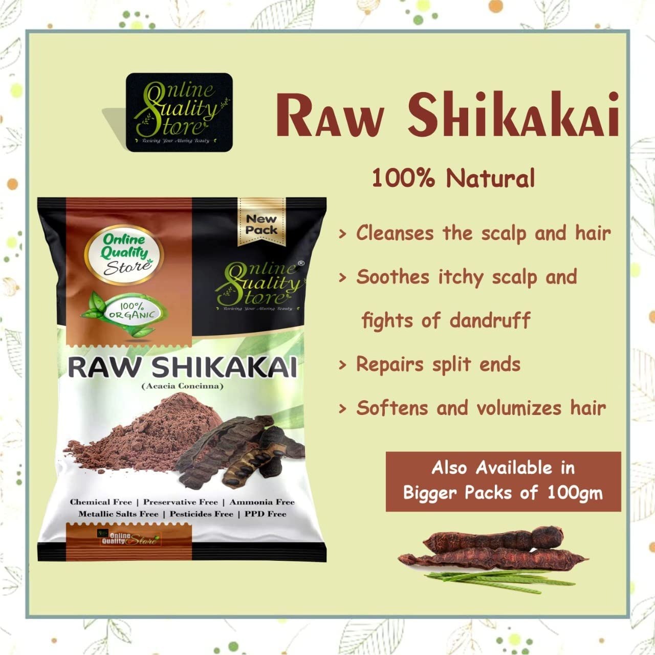 Online Quality Store Herbal Hair Shampoo And Hair Mask