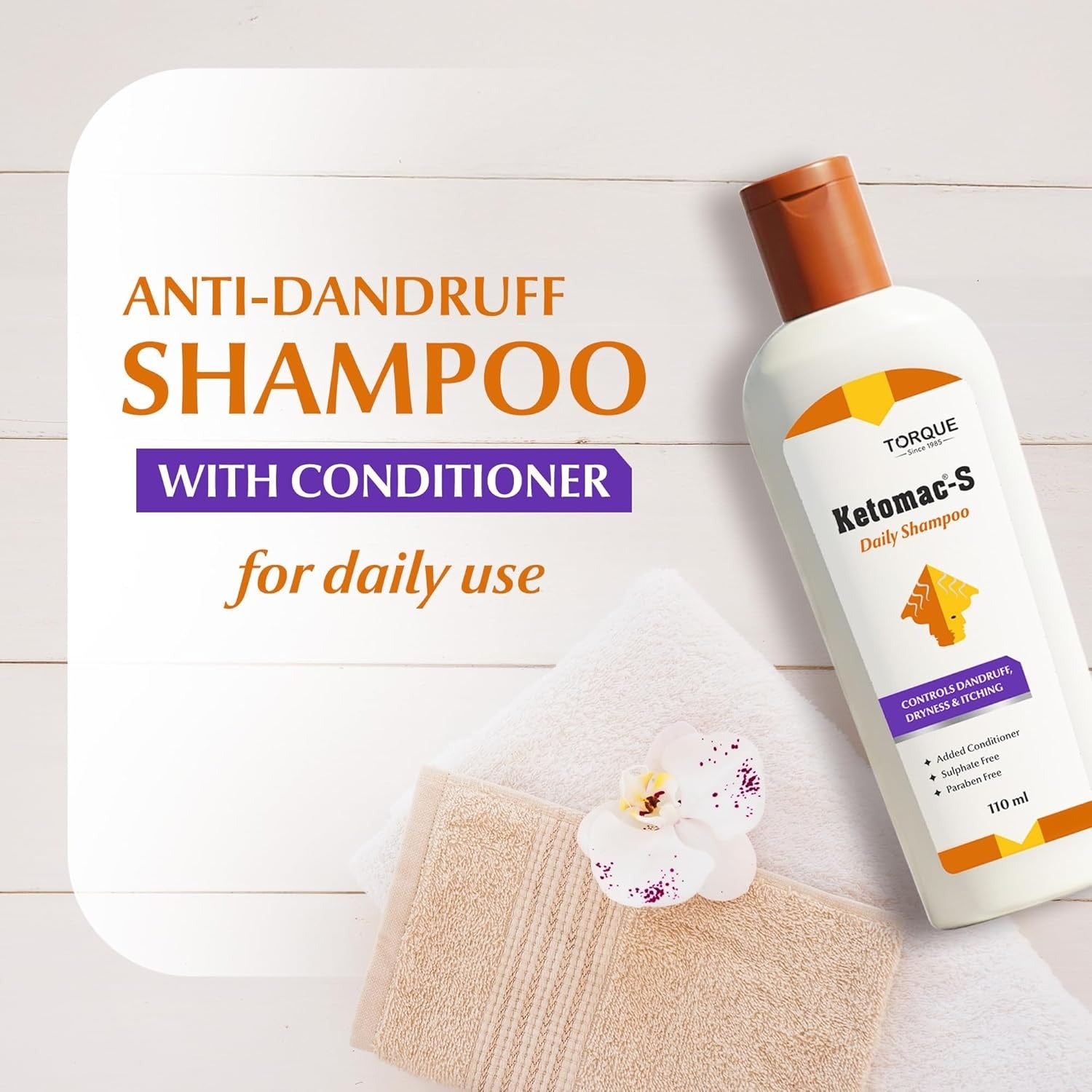 Ketomac-S Daily Hair Shampoo - 110 ml