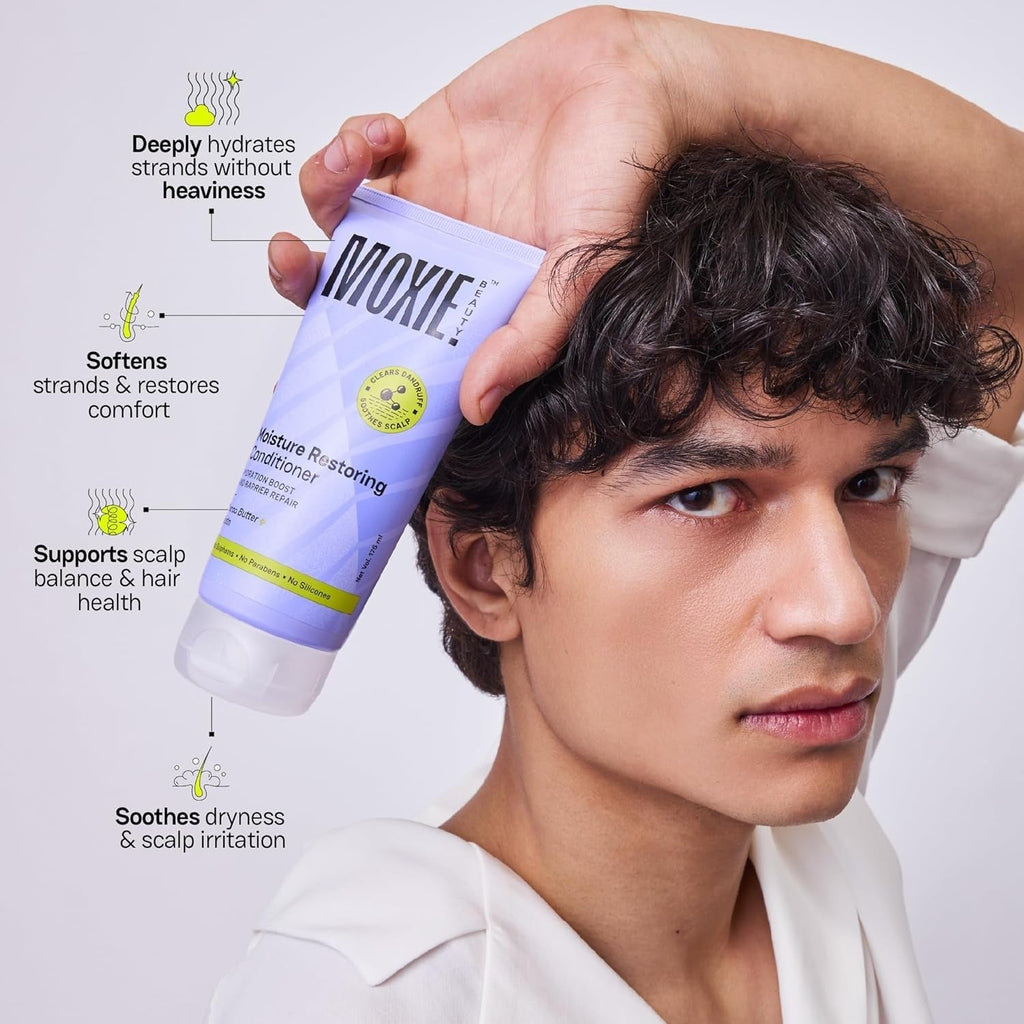 Moxie Beauty Moisture Restoring Anti Drandruff Conditioner - 175 ml