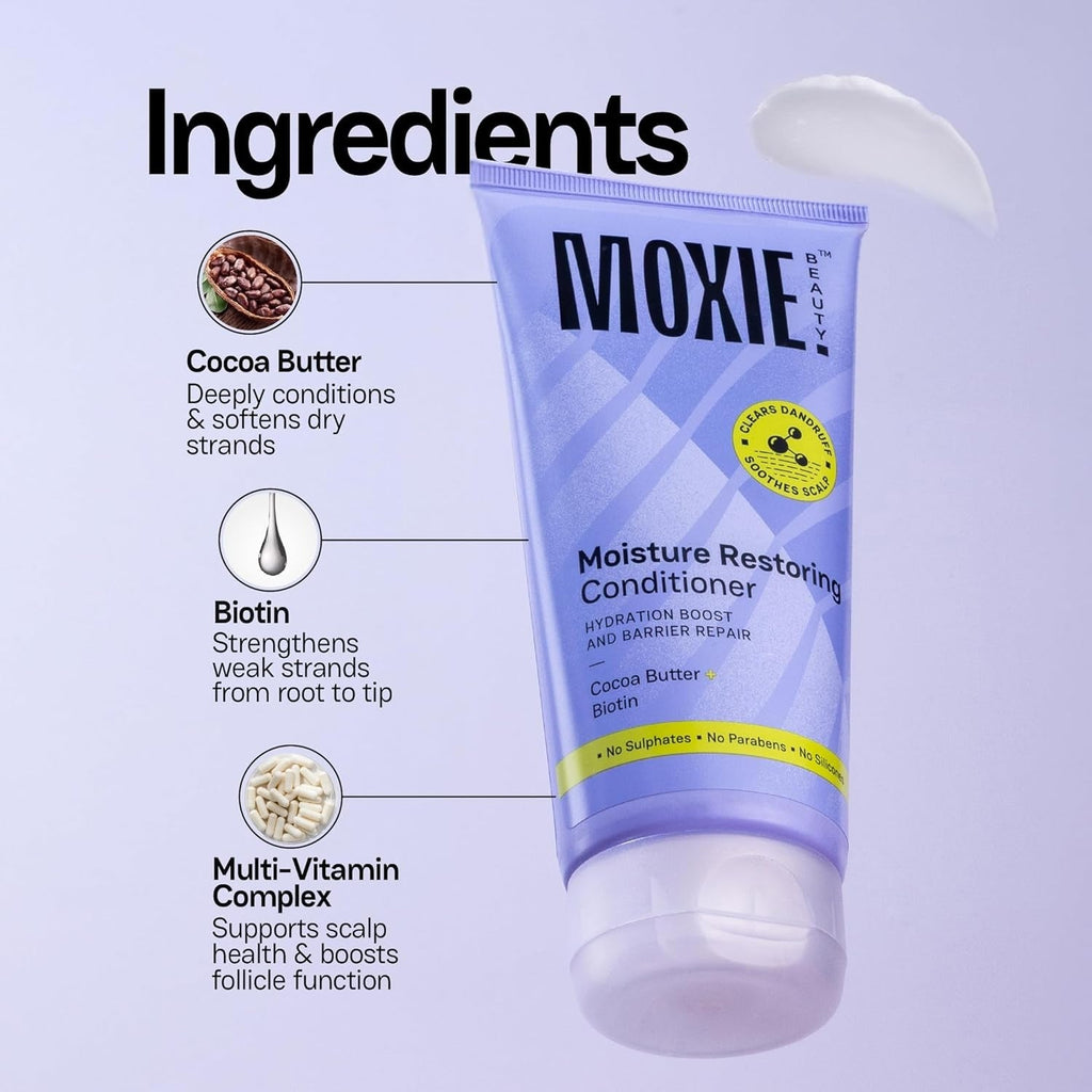Moxie Beauty Moisture Restoring Anti Drandruff Conditioner - 175 ml
