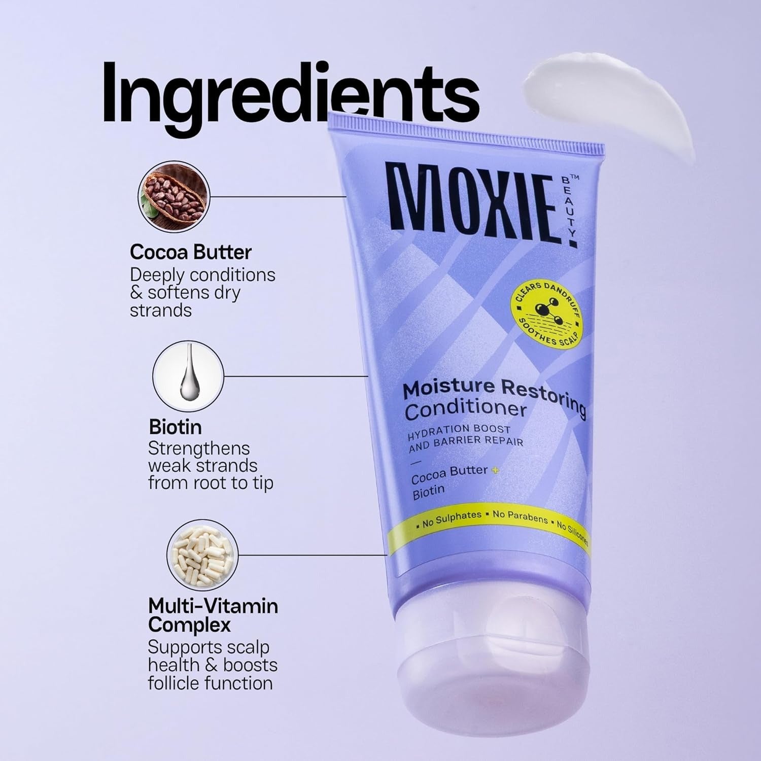 Moxie Beauty Moisture Restoring Anti Drandruff Conditioner - 175 ml