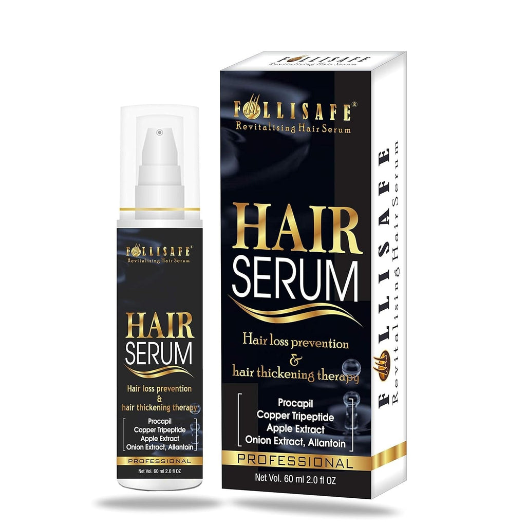 Follisafe Nourishing Hair Serum With Procapil, Copper Tripeptides & Apple Stem Cell Extract - 60 ml