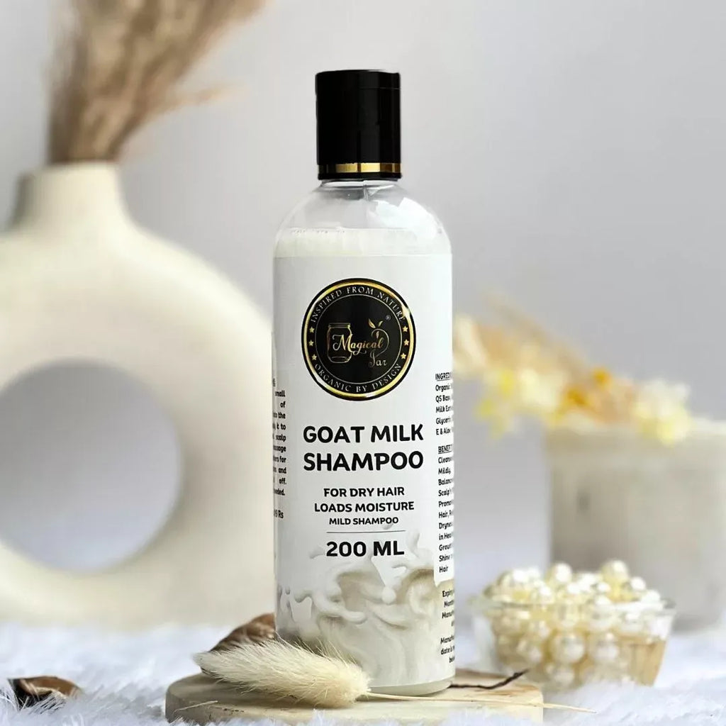 Magical Jar Goat Milk Shampoo Damaged & Sensitive Hair - 200 ml