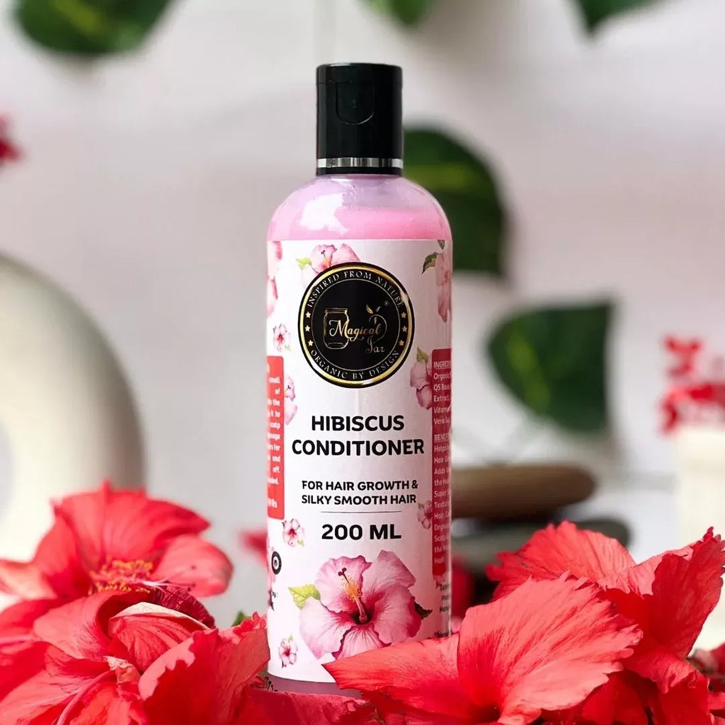 Magical Jar Hibiscus Hair Conditioner Silken Strands - 200 ml