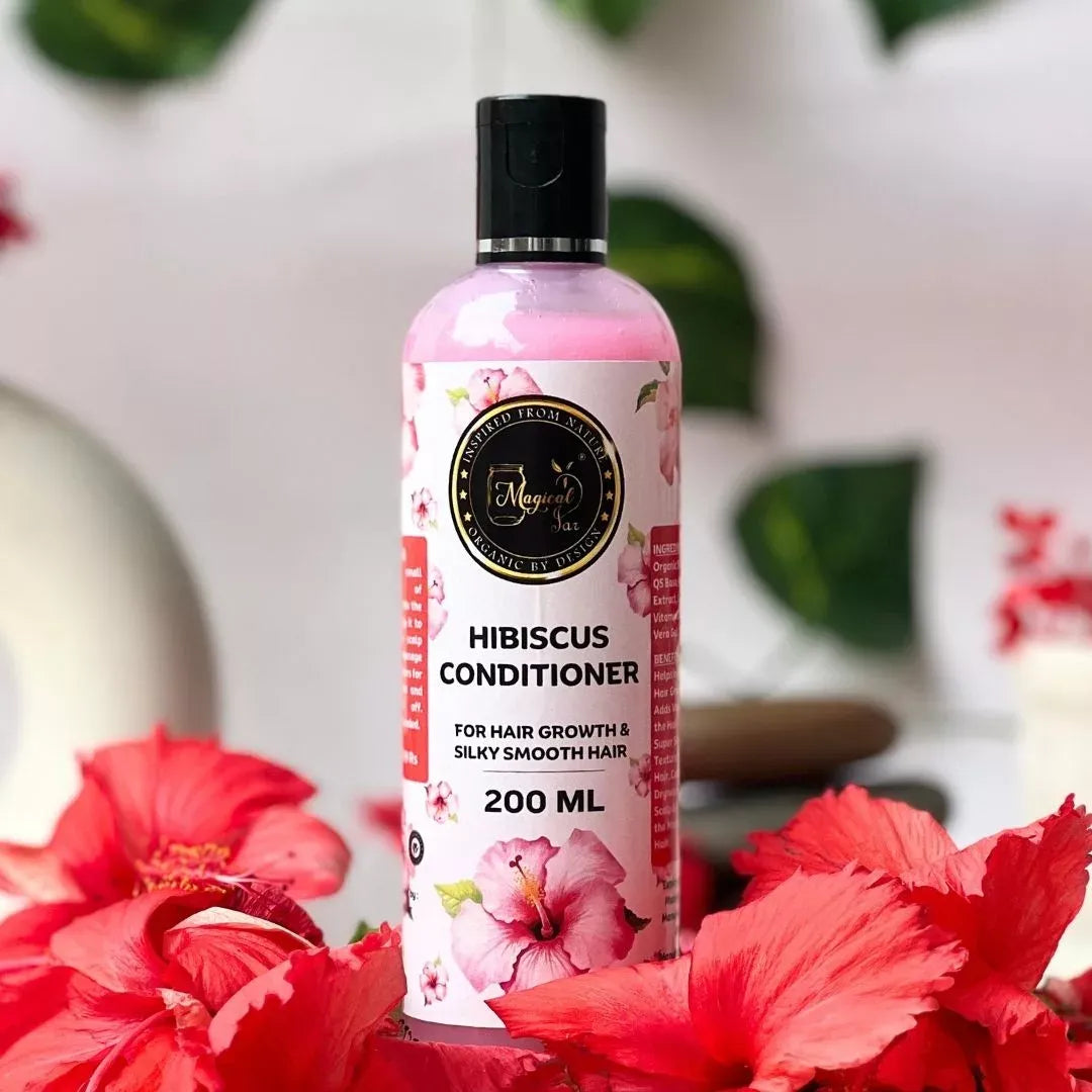 Magical Jar Hibiscus Hair Conditioner Silken Strands - 200 ml