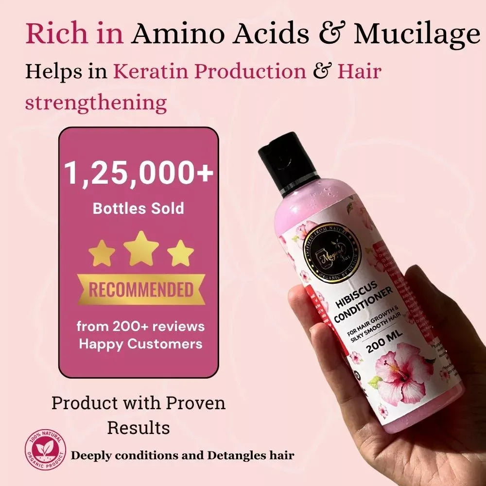 Magical Jar Hibiscus Hair Conditioner Silken Strands - 200 ml