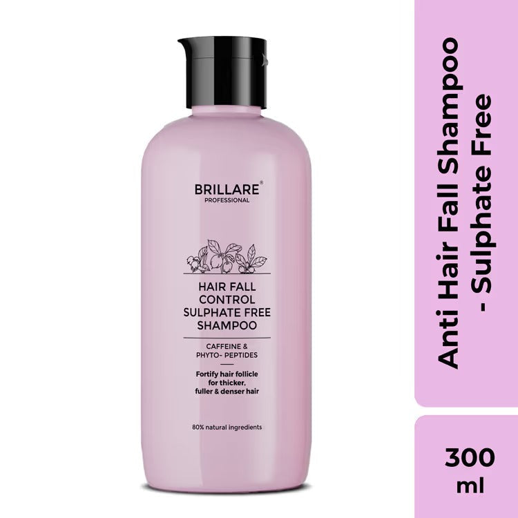 Brillare Hair Fall Control Sulfate Free Shampoo - 300 ml