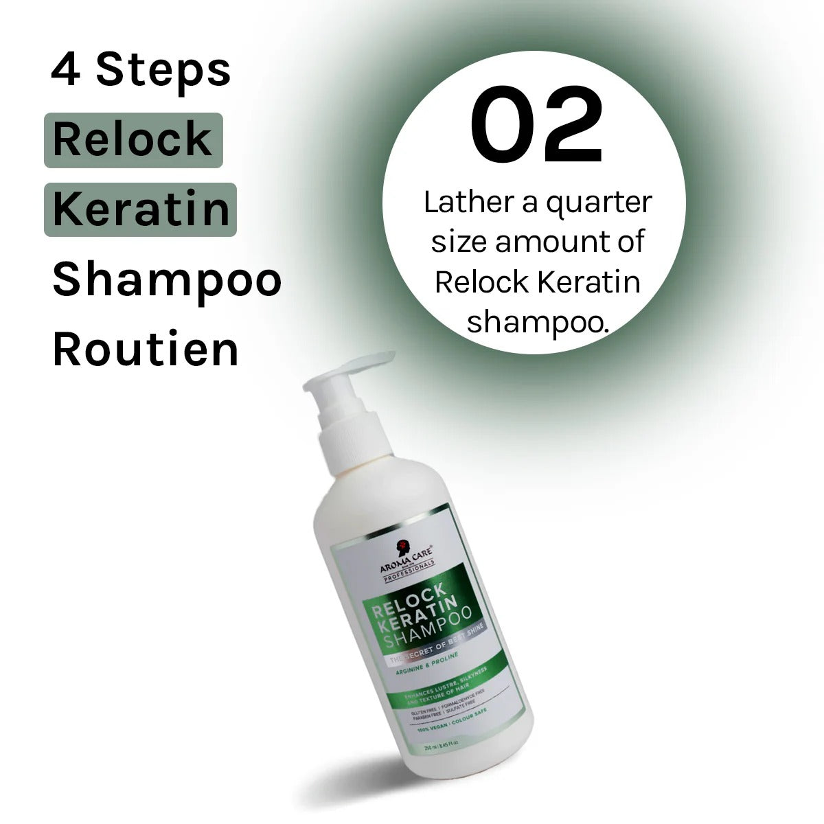 Aroma Care Proffessionals Relock Keratin Shampoo - 250 ml