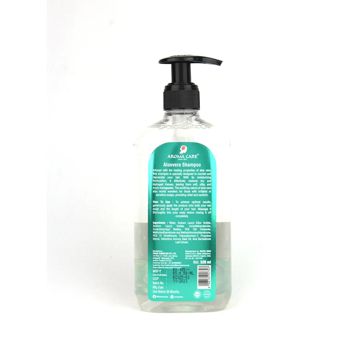 Aroma Care Aloe Vera Shampoo for Hair Fall - 320 ml