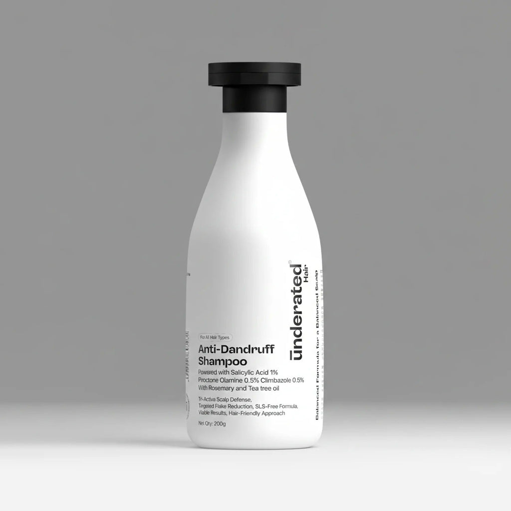 Underated Hair SLS Free Anti Dandruff Shampoo - 200 Gms