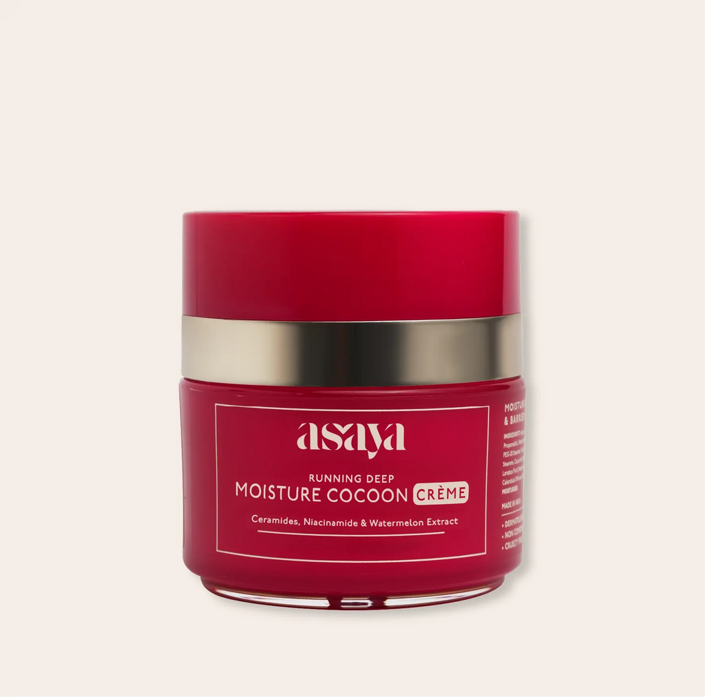 Asaya Moisture Cocoon Creme With Hydrating,Glow Moisturizer And Niacinamide - 50 Gms