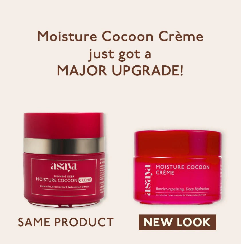 Asaya Moisture Cocoon Creme With Hydrating,Glow Moisturizer And Niacinamide - 50 Gms