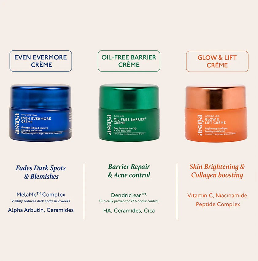 Asaya Oil Free Barrier Creme Barrier Repair And Hydrating Moisturizer - 50 Gms