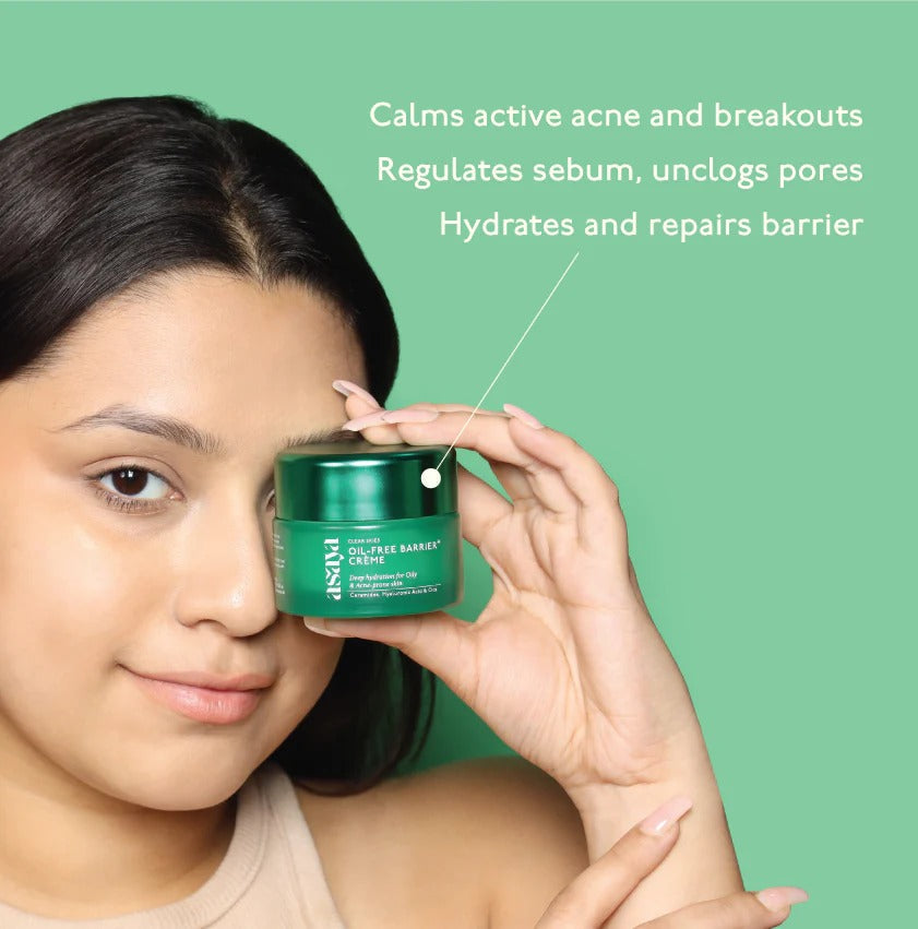 Asaya Oil Free Barrier Creme Barrier Repair And Hydrating Moisturizer - 50 Gms