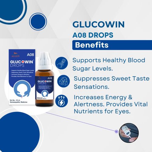 Allen Homeopathy A08 Diabetes Drops