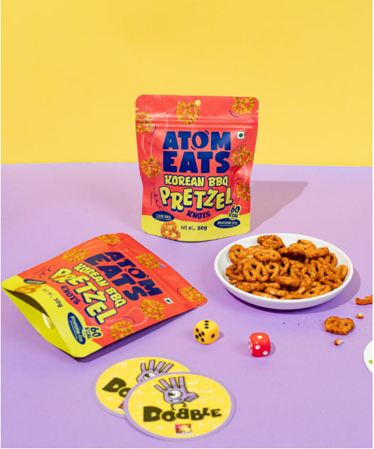 Click to see full view Atom Eats | Truffle Banana Chips & Truffle Potato Chips Combo - Pack of 4 (40g Each Pack)