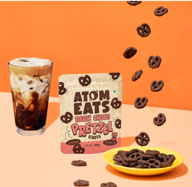 Atom Eats Pretzel - Pack of 3(30g Each Pack)