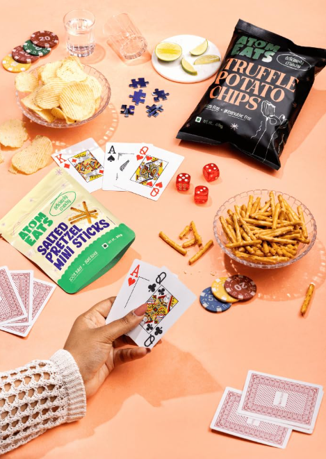 Atom Eats Umami Bomb Potato Chips - Pack of 3(40g Each Pack)